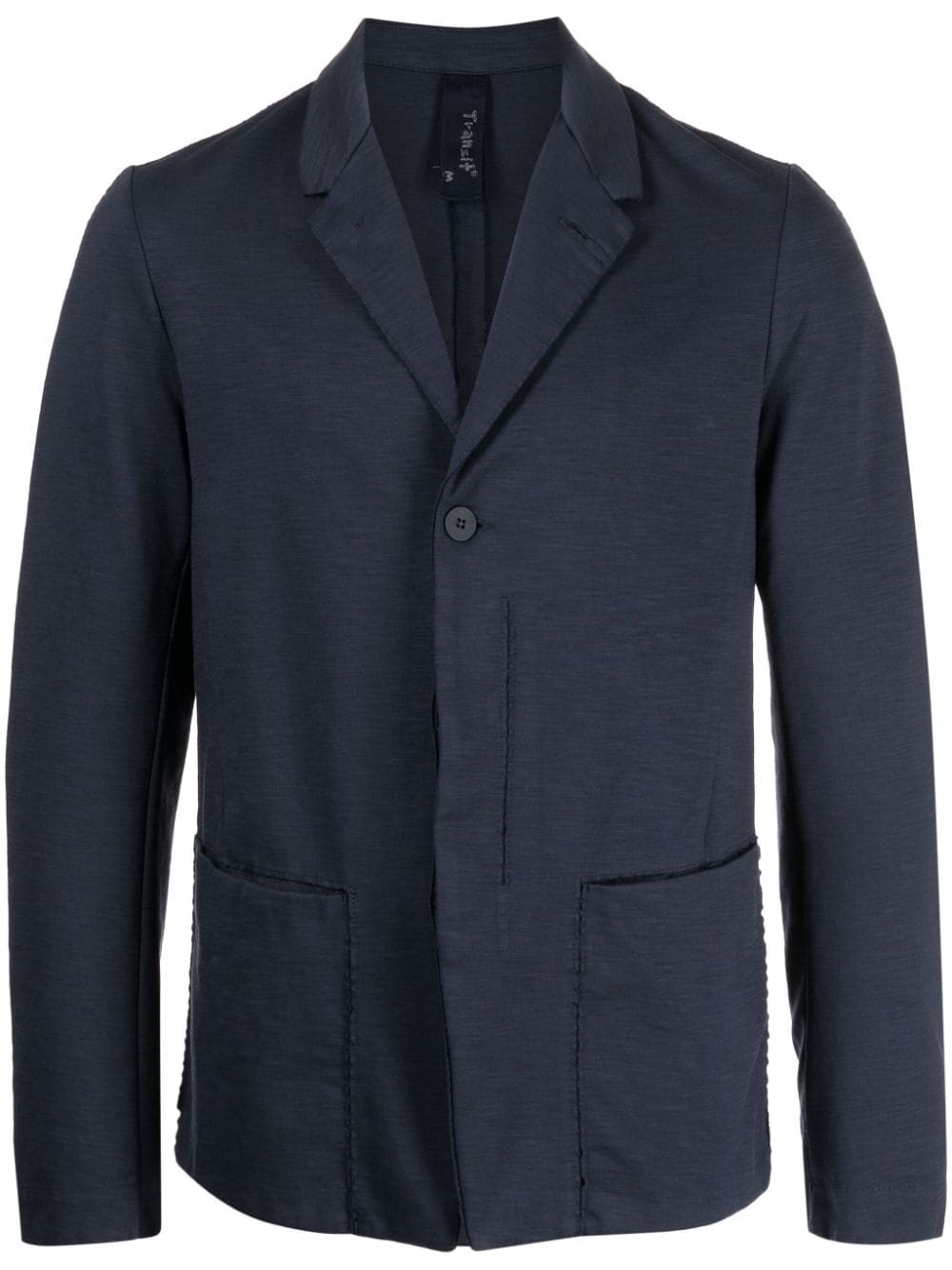 Transit single-breasted jacket - Blue von Transit