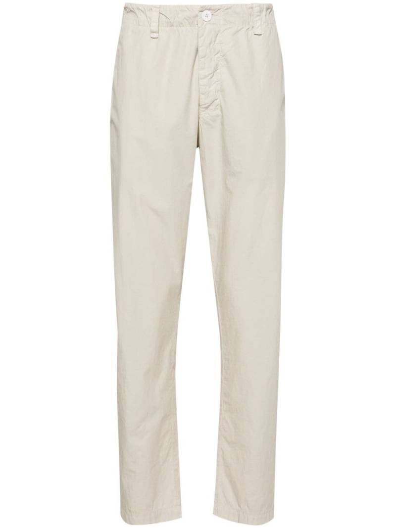 Transit tapered-leg cotton trousers - Neutrals von Transit