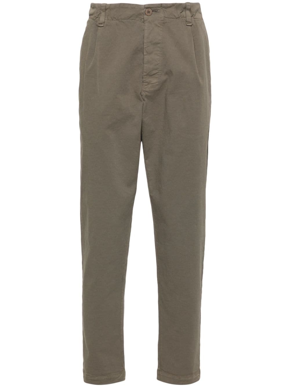 Transit tapered-leg twill trousers - Grey von Transit