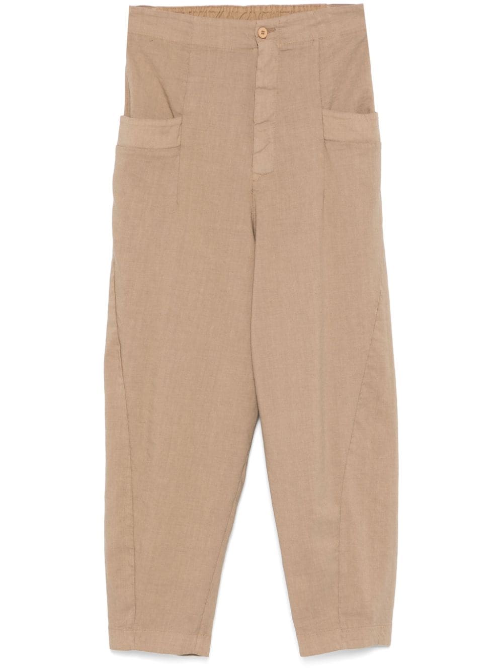 Transit tapered trousers - Brown von Transit