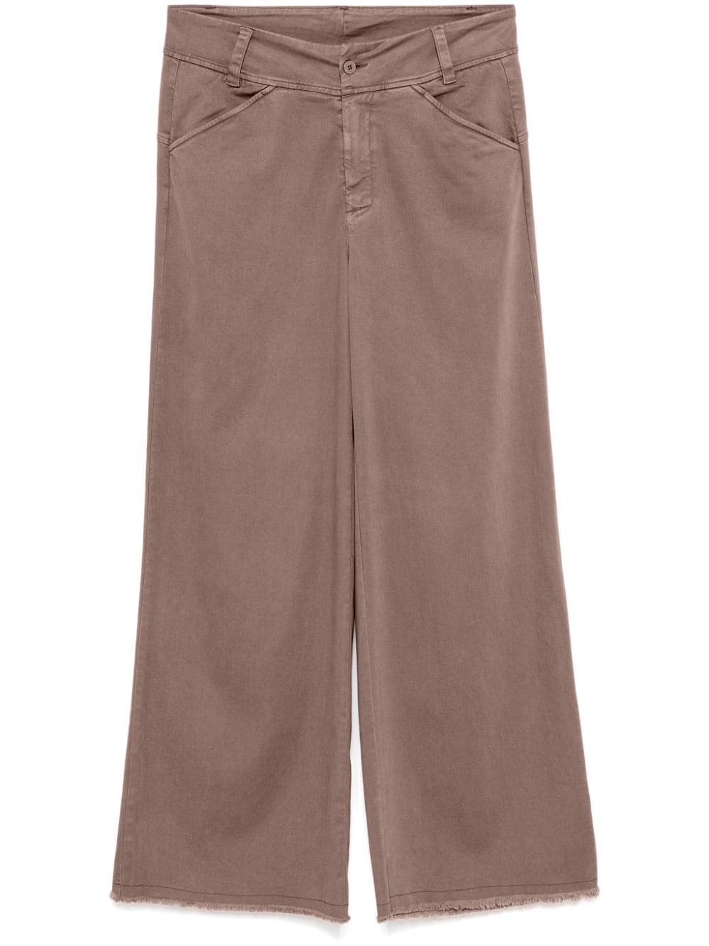 Transit wide-leg trousers - Brown von Transit