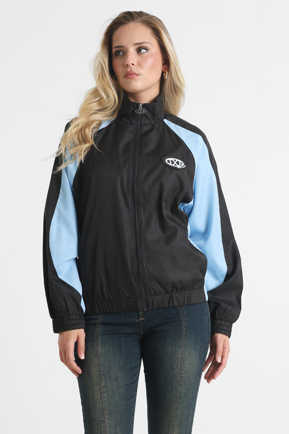 Trap X Bae Trainingsjacke | Schwarz + Hellblau | Damen | S Trap X Bae Trainingsjacke | Schwarz + Hellblau | Damen | S von Trap X Bae
