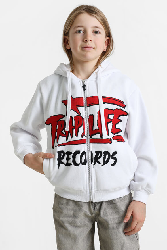 Trap Kapuzensweatjacke | Weiss + Rot | Jungen | 16 Trap Kapuzensweatjacke | Weiss + Rot | Jungen | 16 von Trap