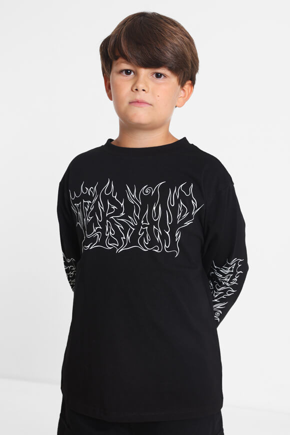 Trap Langarmshirt | Schwarz + Weiss | Jungen  | 10 von Trap