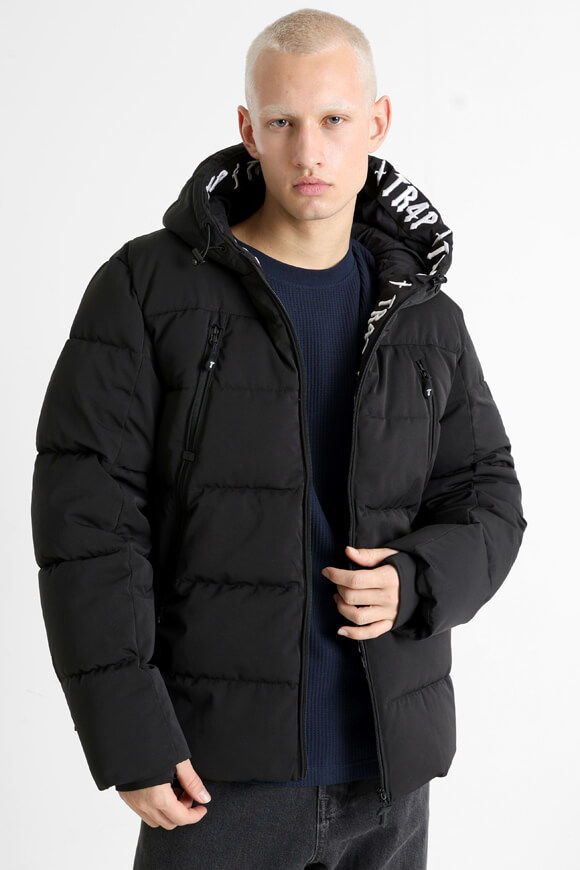 Trap Pufferjacke | Schwarz | Herren  | L von Trap