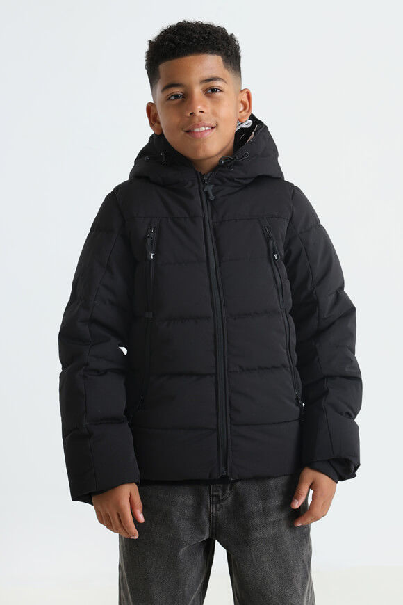 Trap Pufferjacke | Schwarz | Jungen  | 10