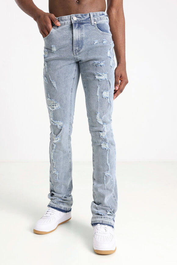 Trap Stacked Jeans | Hellblau Denim | Herren  | 29 von Trap