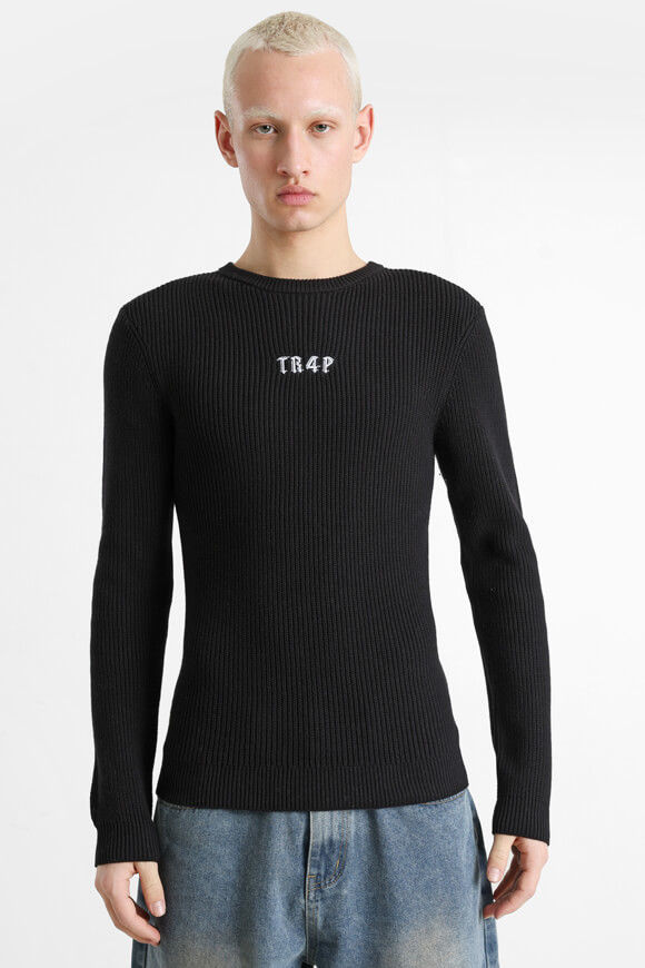 Trap Strickpullover | Schwarz | Herren | S Trap Strickpullover | Schwarz | Herren | S von Trap
