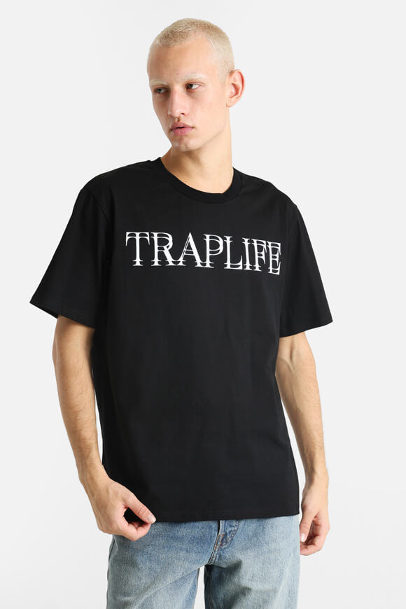 Trap T-Shirt | Schwarz | Herren  | L