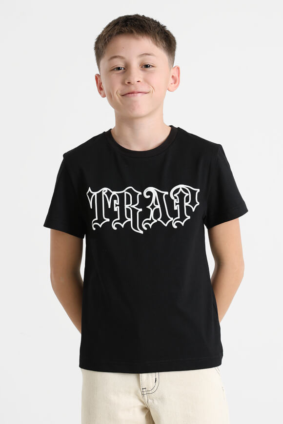 Trap T-Shirt | Schwarz | Jungen  | 10 von Trap