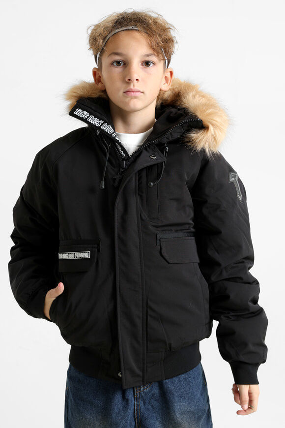 Trap Wattierte Bomberjacke | Schwarz | Jungen  | 10 von Trap