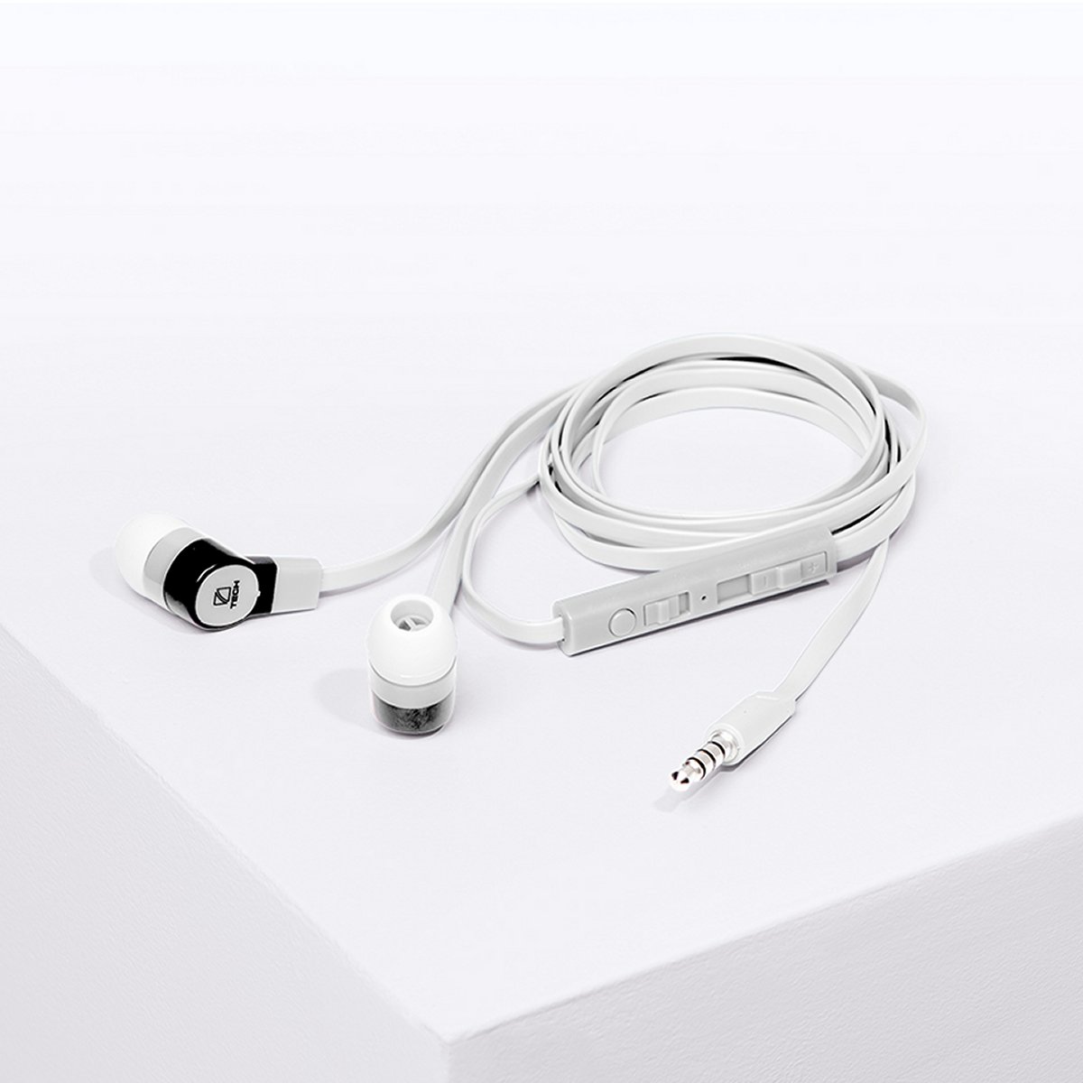 Earphones + Microphone in Weiss von Travel Blue