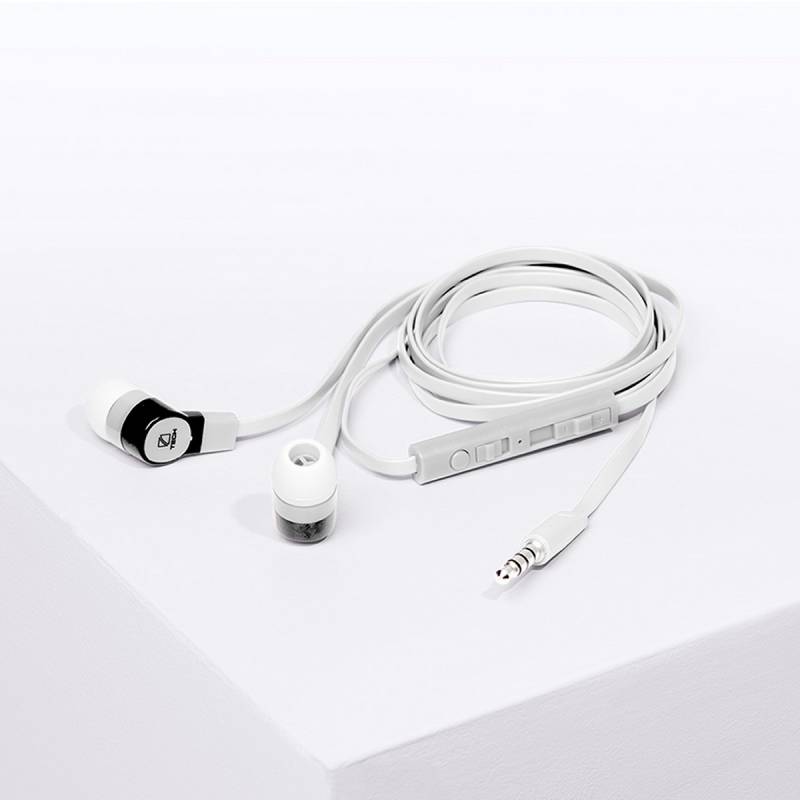 Earphones + Microphone in Weiss von Travel Blue