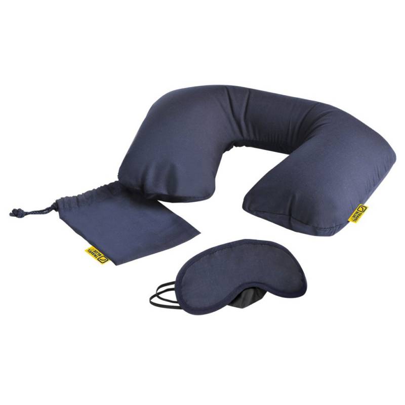 Inflatable Travel Sleep Set in Blau von Travel Blue