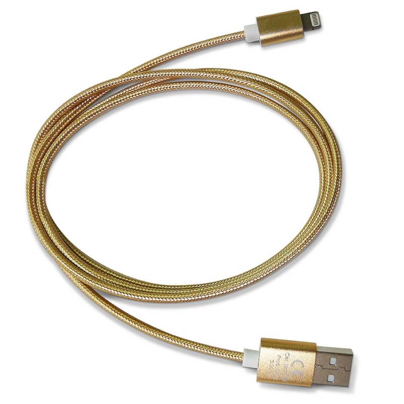 Lightning Sync & Charge Cable in Bronze von Travel Blue