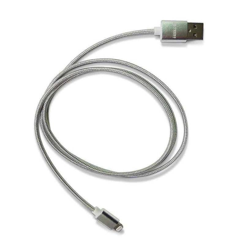 Lightning Sync & Charge Cable in Silber von Travel Blue