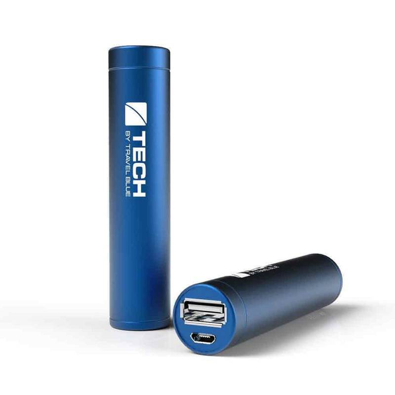 Power Bank 2600 in Dunkelblau von Travel Blue