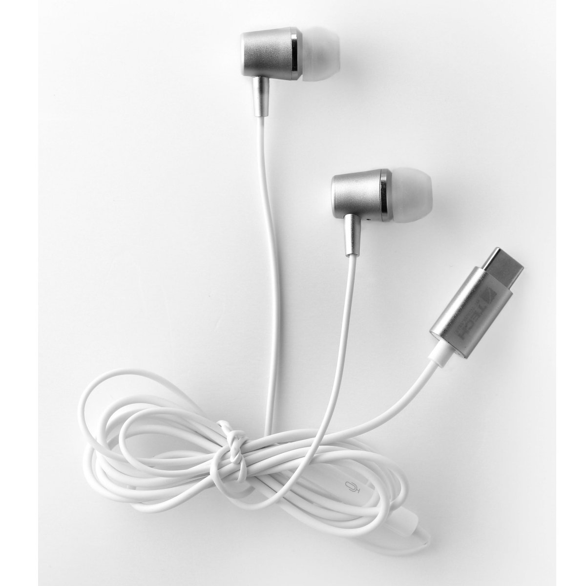 Type C Earphone L in Silber von Travel Blue