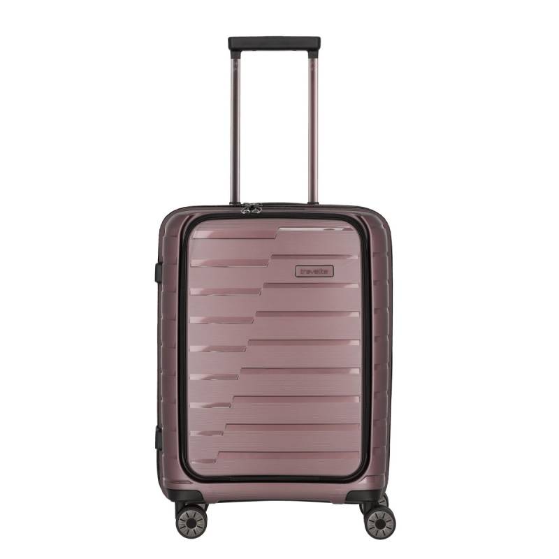 Air Base - 4-Rad Trolley S+ mit Vordertasche, Flieder von Travelite