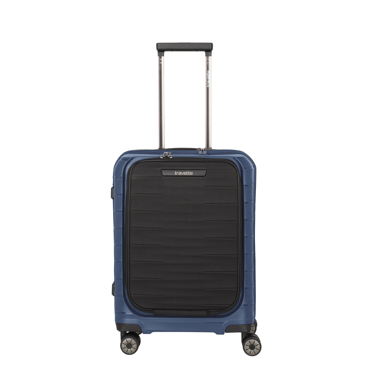 Mooby - Handgepäcktrolley mit Vordertasche, Marineblau von Travelite