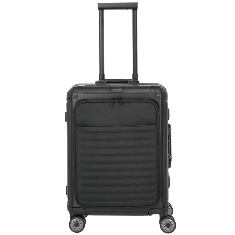 Next - Trolley S+ mit Vortasche, Schwarz von Travelite