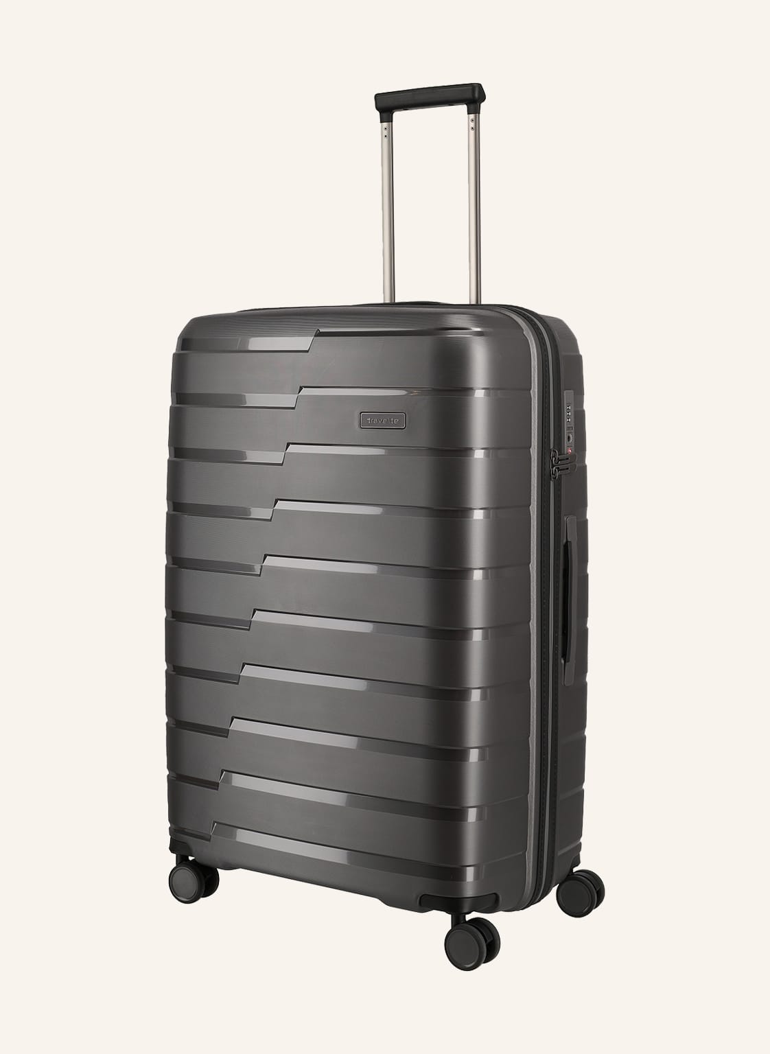 Travelite Trolley Air Base 4w L grau von Travelite