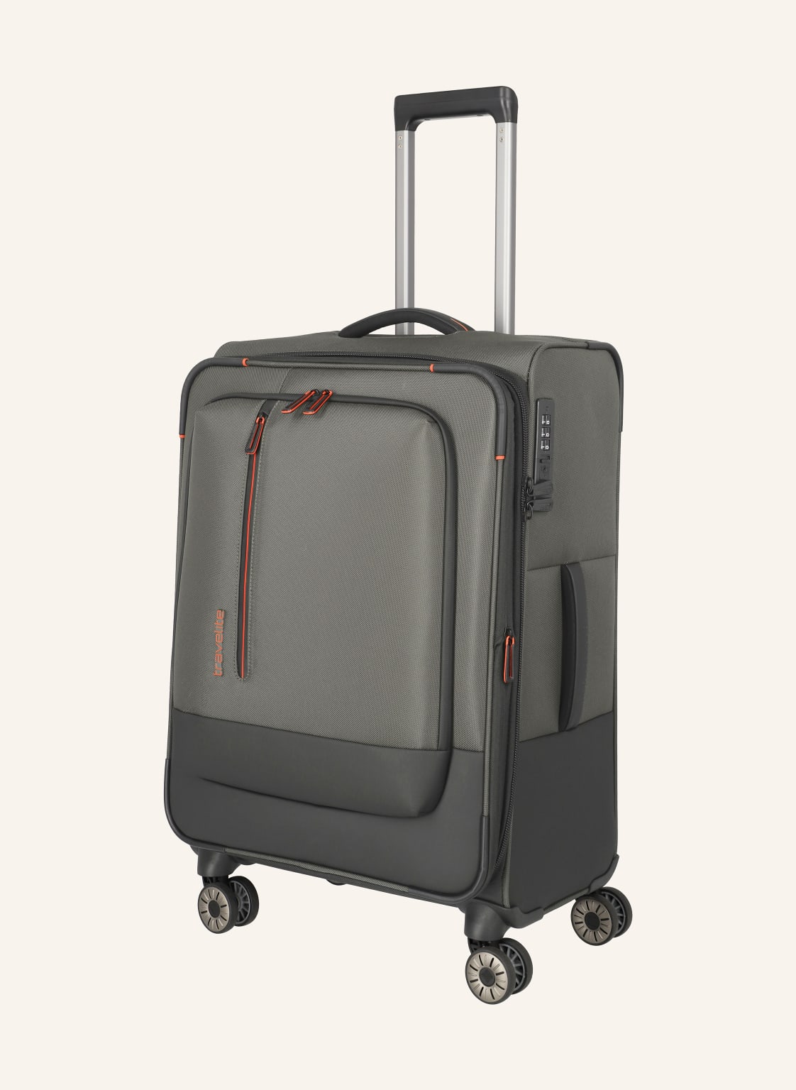 Travelite Trolley Crosslite M grau von Travelite