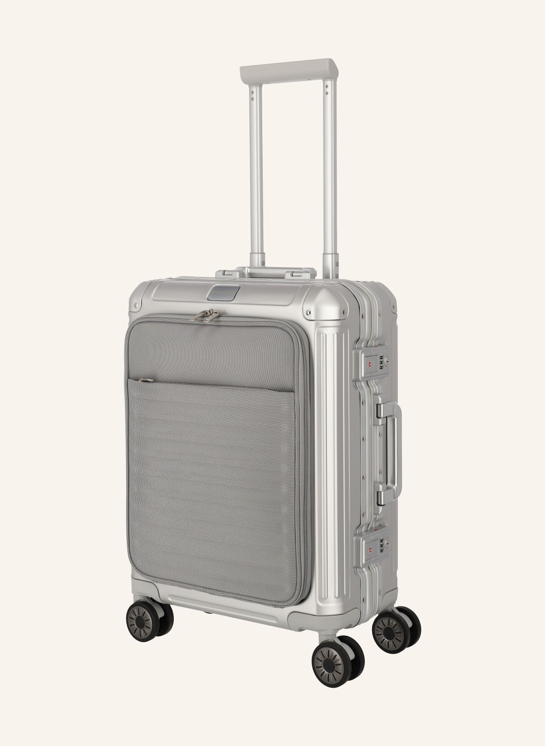 Travelite Trolley Next 2.0 S+ silber von Travelite