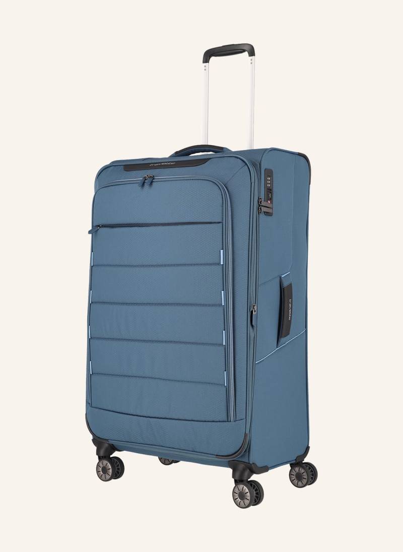 Travelite Trolley Skaii 4w L blau von Travelite