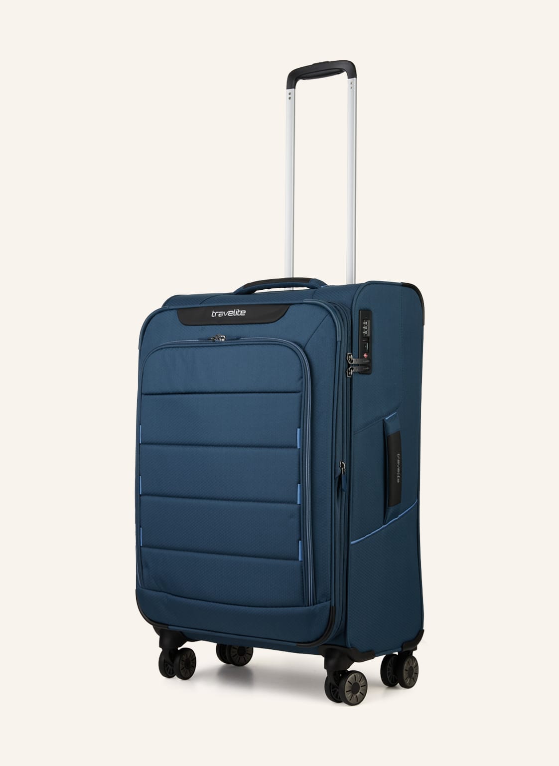 Travelite Trolley Skaii 4w M blau von Travelite