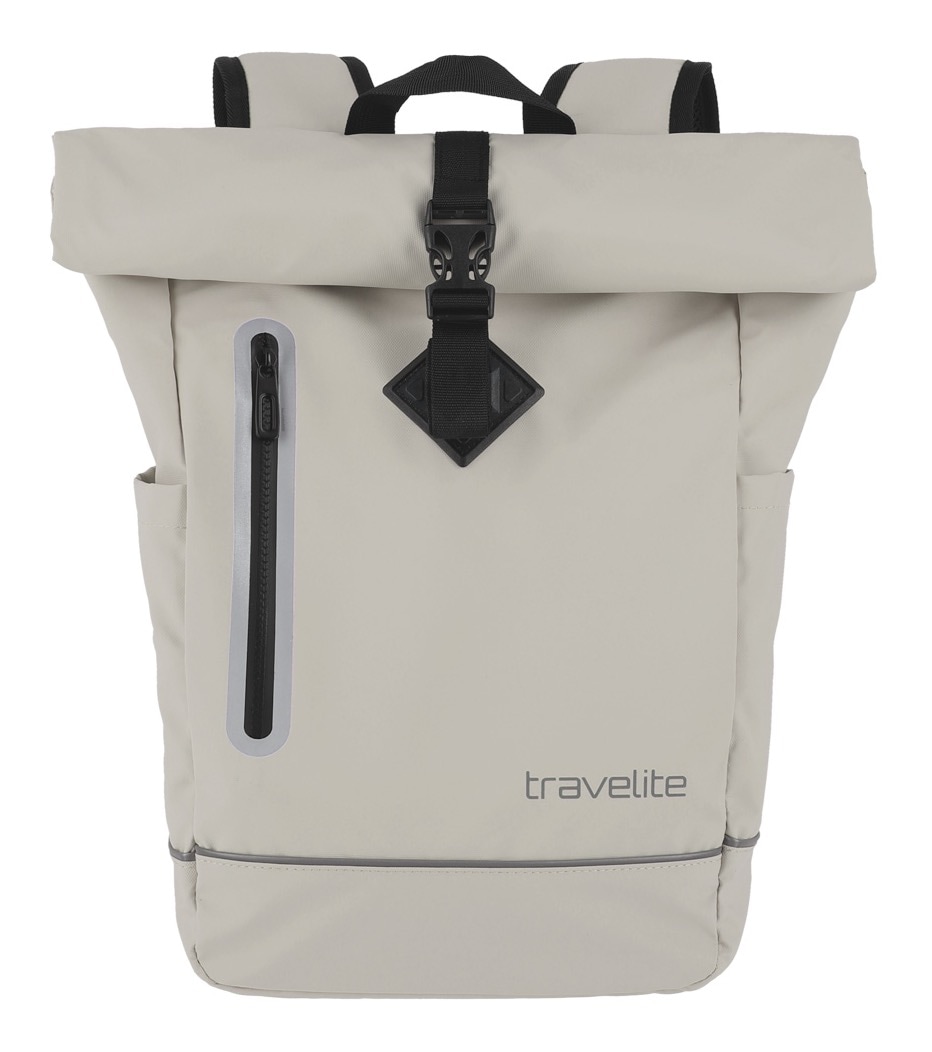 travelite Freizeitrucksack »BASICS Roll-Up Rucksack Plane«, Wanderrucksack Reiserucksack Streetpack Arbeitsrucksack von Travelite