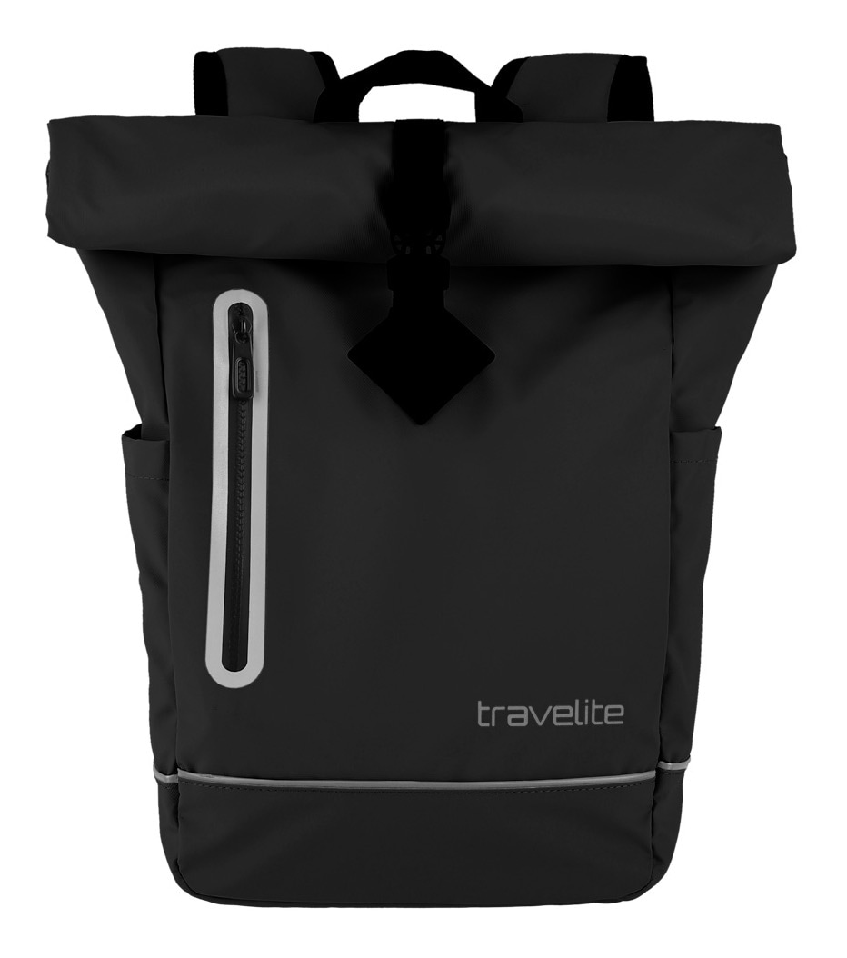 travelite Freizeitrucksack »BASICS Roll-Up Rucksack Plane«, Wanderrucksack Reiserucksack Streetpack Arbeitsrucksack von Travelite