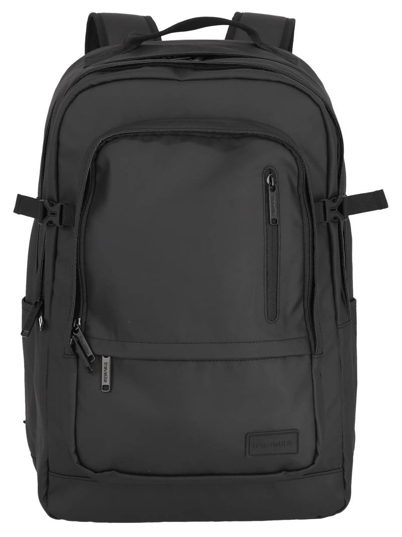 travelite Freizeitrucksack »BASICS Rucksack Plane«, Schulrucksack Arbeitsrucksack Reiserucksack mit 15,6 Zoll Laptopfach von Travelite