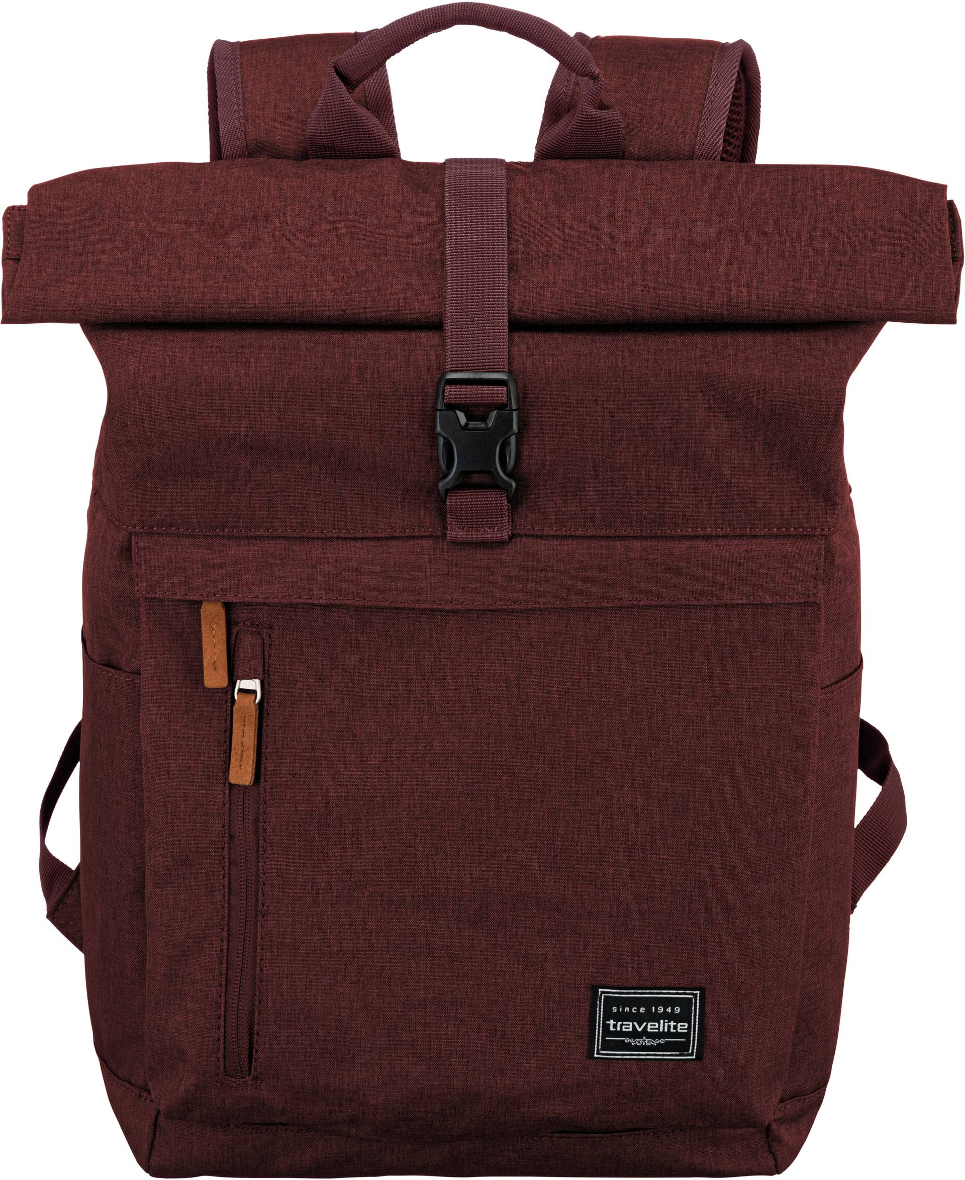 travelite Freizeitrucksack »BASICS Rollup Rucksack«, Arbeitsrucksack Sportrucksack Reiserucksack Schulrucksack travelite Freizeitrucksack »BASICS Rollup Rucksack«, Arbeitsrucksack Sportrucksack Reiserucksack Schulrucksack von Travelite