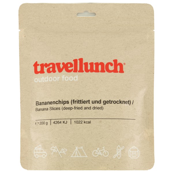 Travellunch - Bananenchips Gr 200 g von Travellunch