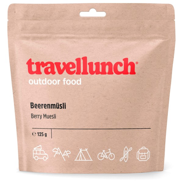 Travellunch - Beerenmüsli - Müsli Gr 125 g von Travellunch