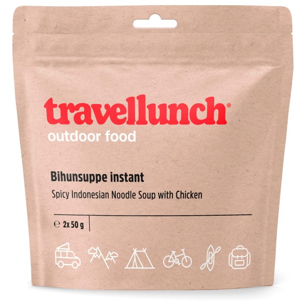 Travellunch - Bihunsuppe Indonesisch mit Nudeln Gr 100 g von Travellunch