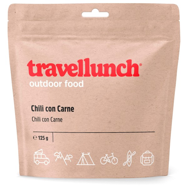 Travellunch - Chili con Carne mit Rindfleisch und Bohnen Gr 125 g Travellunch - Chili con Carne mit Rindfleisch und Bohnen Gr 125 g von Travellunch