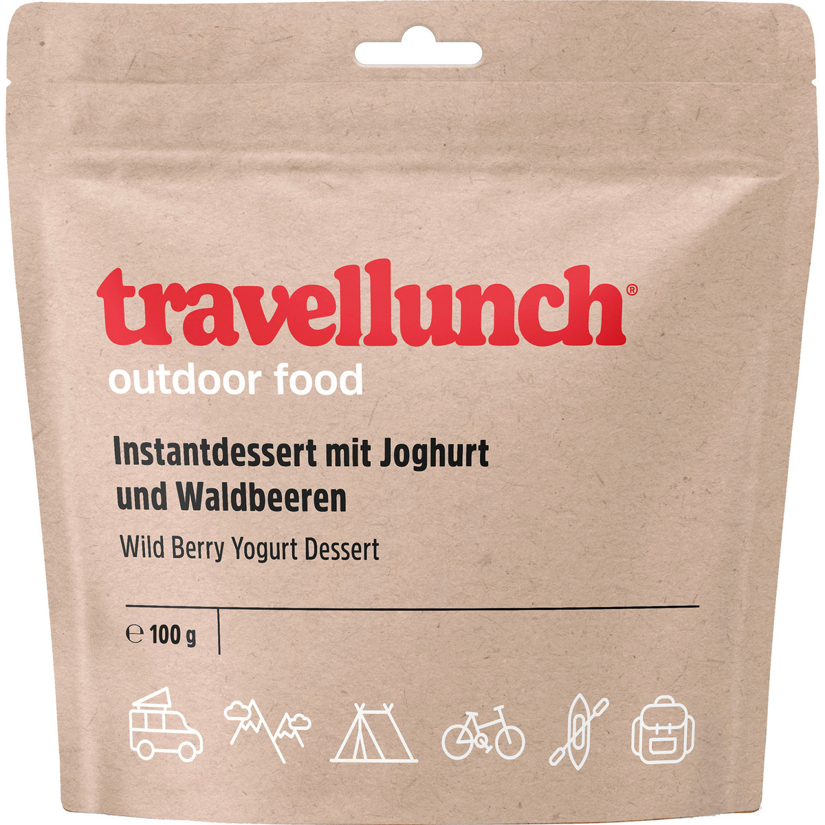 Travellunch Dessert Joghurt mit Waldbeeren von Travellunch