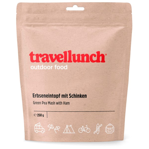 Travellunch - Erbseneintopf mit Speck Gr 250 g von Travellunch