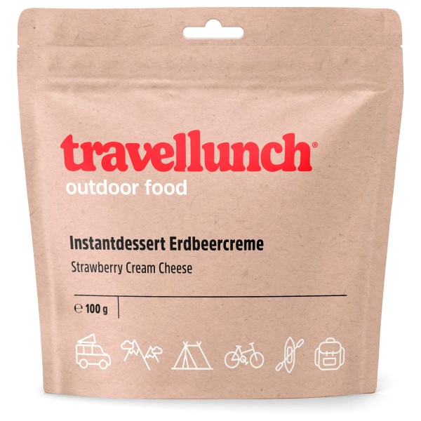 Travellunch - Erdbeercreme Gr 100 g von Travellunch