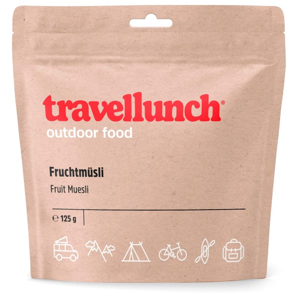 Travellunch - Fruchtmüsli mit Milch Gr 125 g Travellunch - Fruchtmüsli mit Milch Gr 125 g von Travellunch