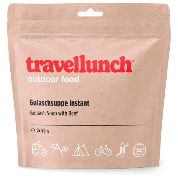 Travellunch - Gulaschsuppe mit Rindfleisch Gr 100 g