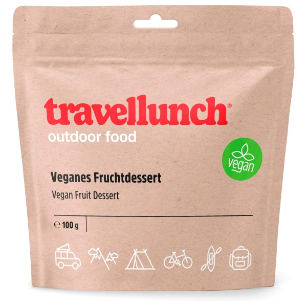 Travellunch - Instantdessert Rote Grütze Gr 100 g von Travellunch