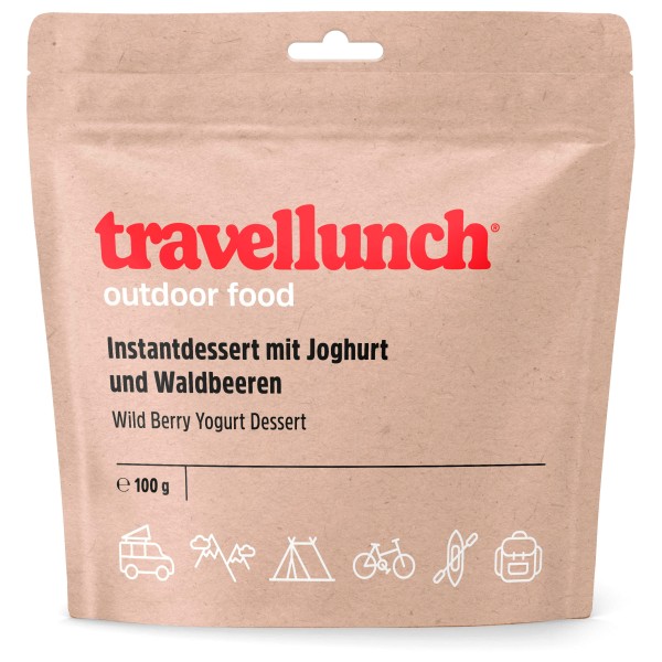 Travellunch - Joghurt - Dessert mit Waldbeeren Gr 100 g Travellunch - Joghurt - Dessert mit Waldbeeren Gr 100 g von Travellunch