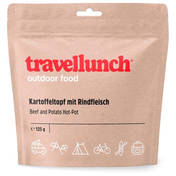 Travellunch - Kartoffeltopf mit Rindfleisch Gr 125 g von Travellunch