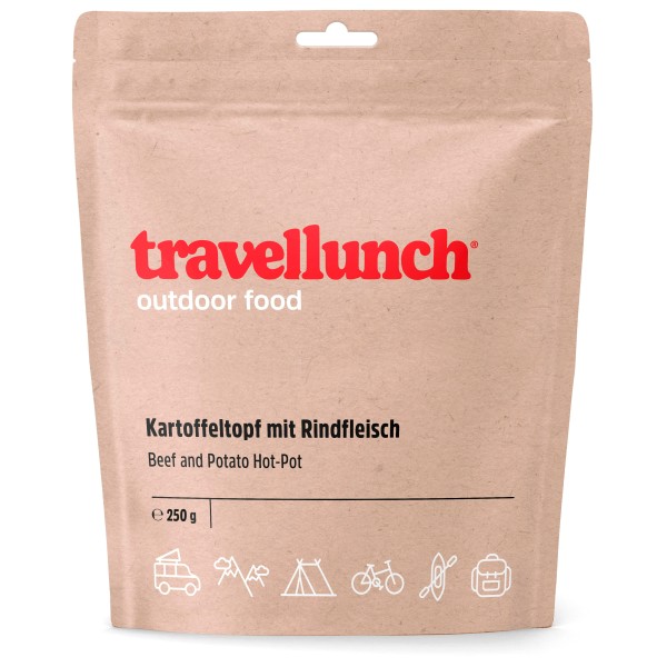 Travellunch - Kartoffeltopf mit Rindfleisch Gr 250 g von Travellunch