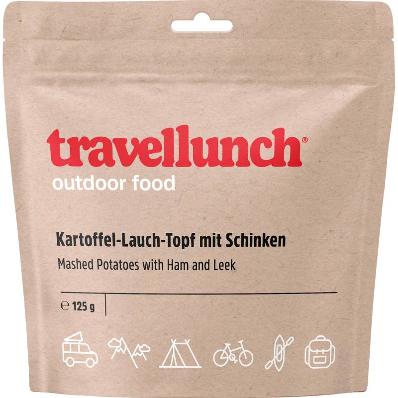 Travellunch Kartoffel Lauch Topf mit Schinken von Travellunch