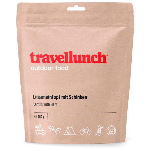 Travellunch - Linseneintopf mit Speck Gr 250 g von Travellunch