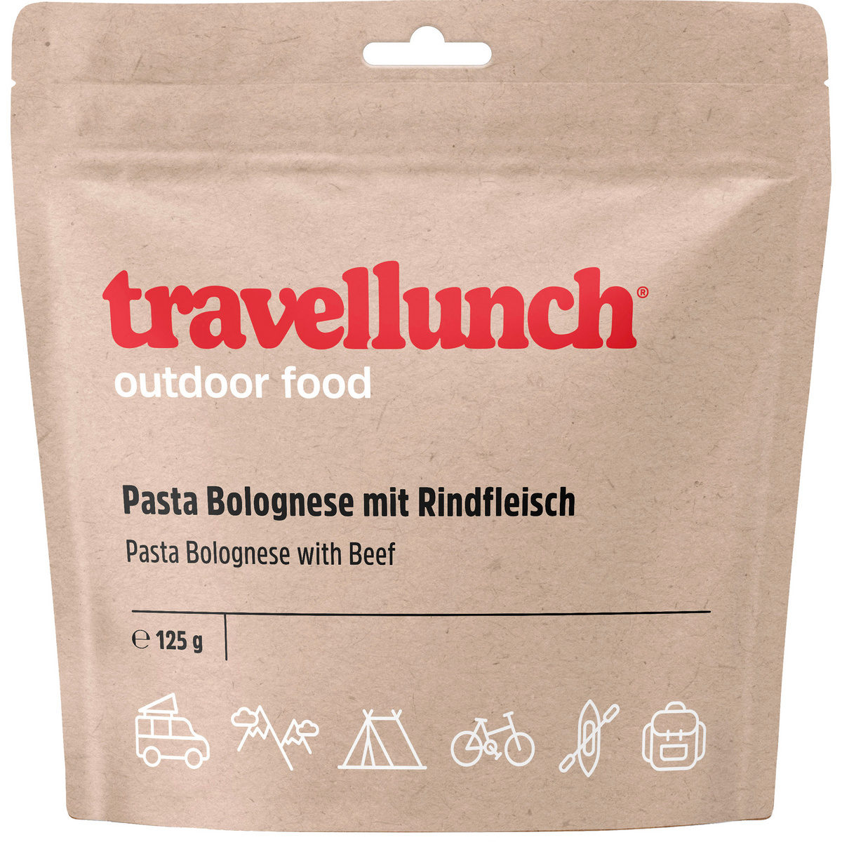 Travellunch Nudeln Bolognese von Travellunch